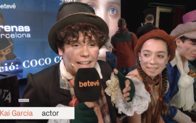 Entrevista «Betevé TV» a tot l’equip d’Oliver Twist